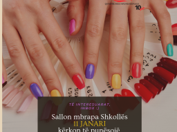 Salon mbrapa Shkolls 11 Janari krkon t punsoj Vajz Profesioniste n Nail Art 1